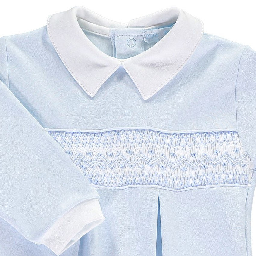Classic Boys Smocked Footsie