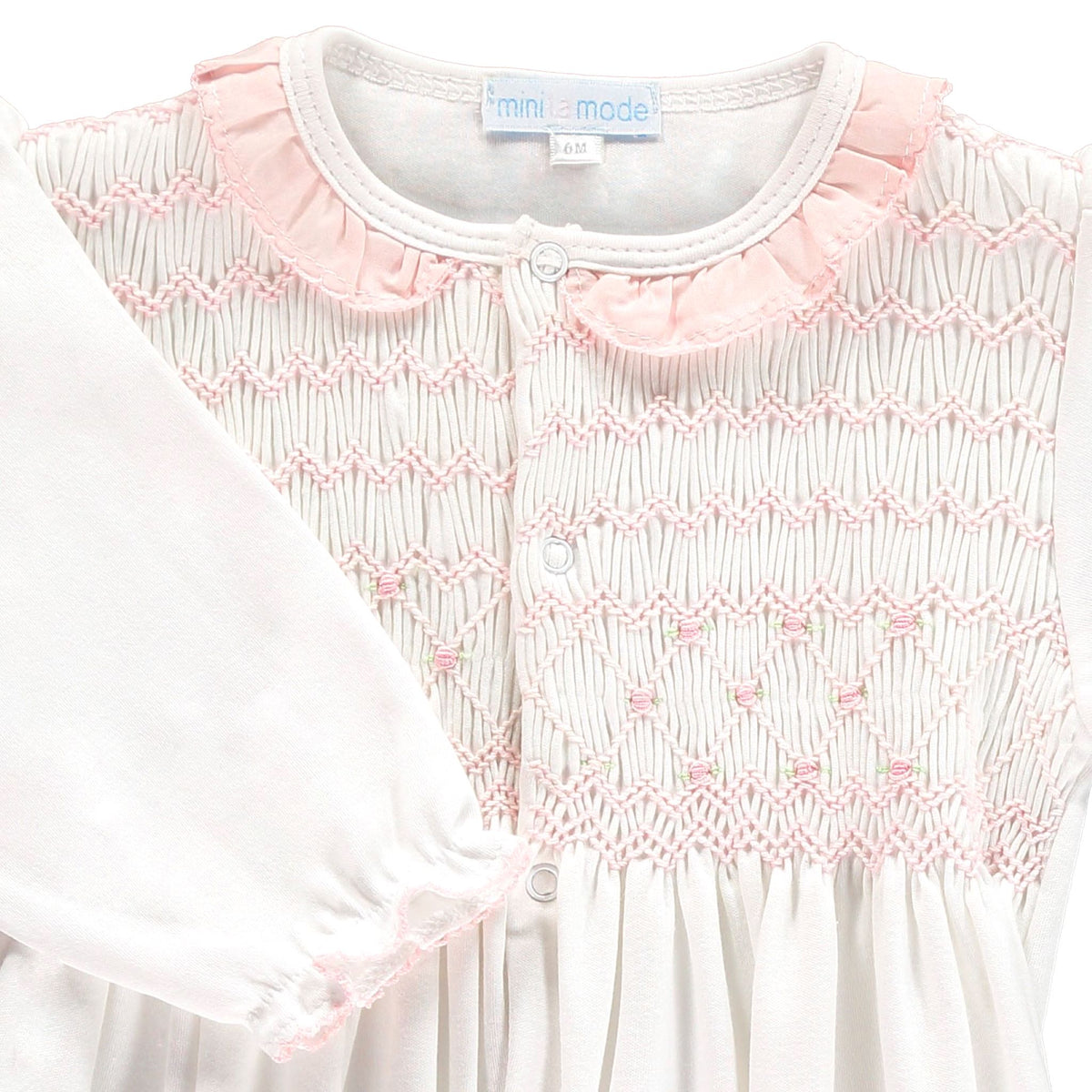 Daisy Smocked Footsie