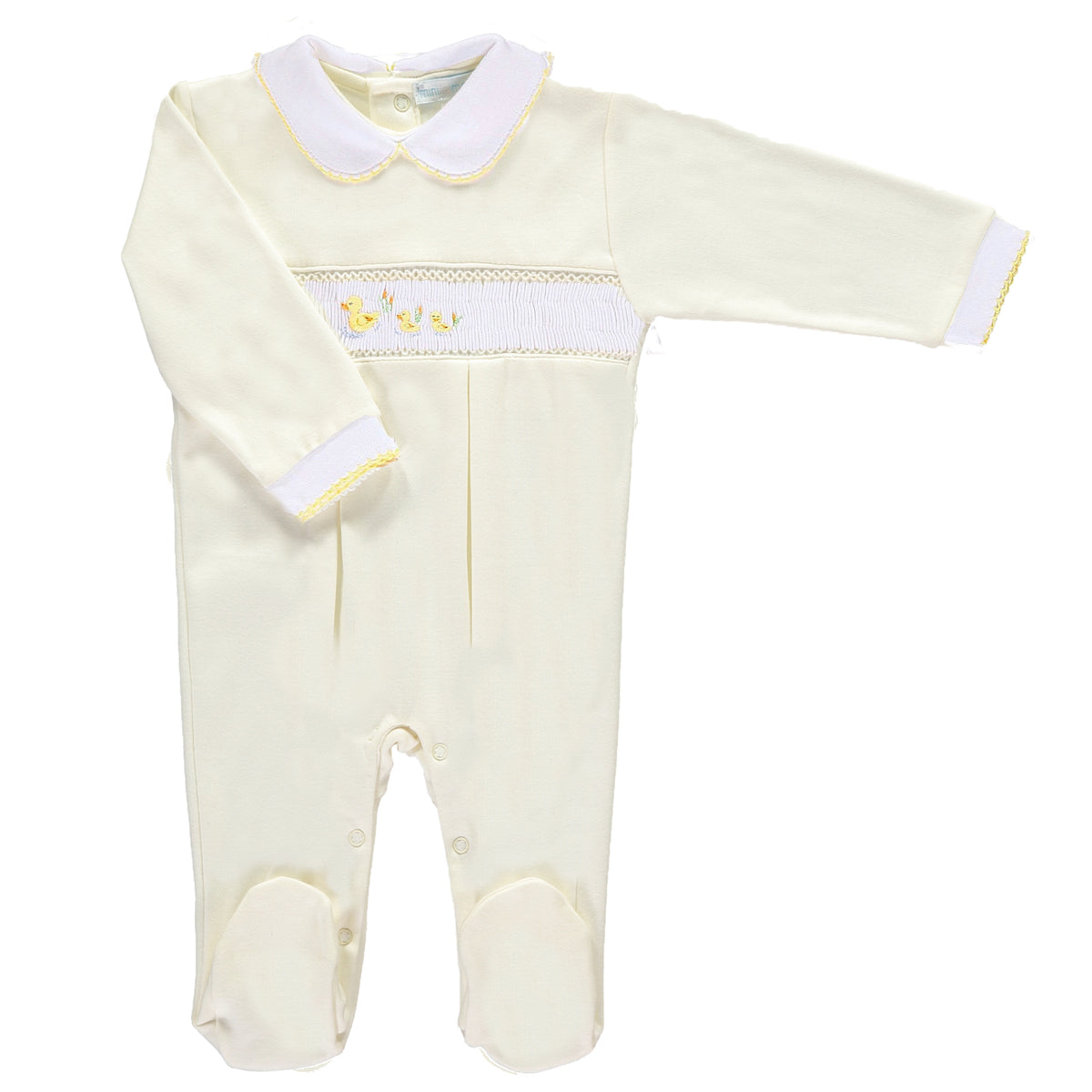 3 Ducks Smocked Footsie